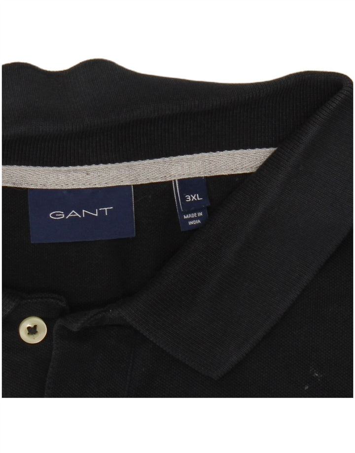 Camisa pólo masculina Gant 3XL azul marinho