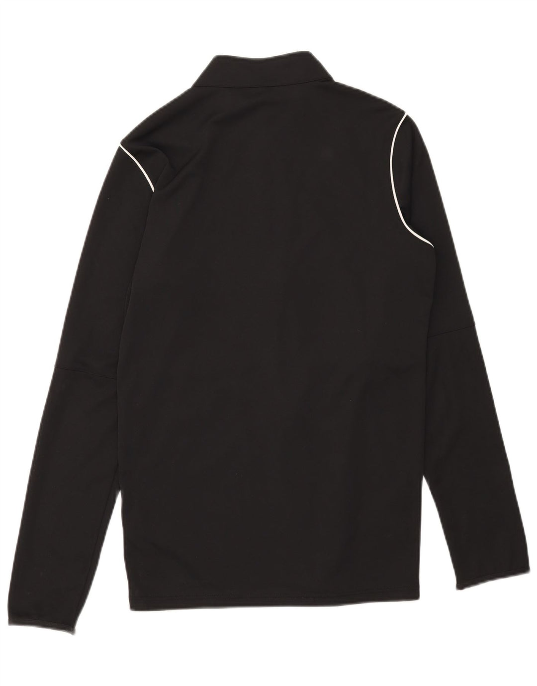 Nike Mens Dri Fit Loose Fit Treino Top Jaqueta Pequena Poliéster Preto