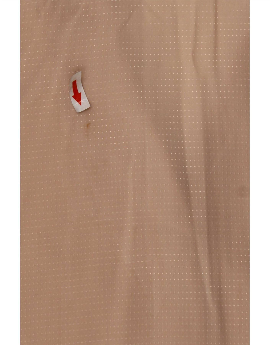 Blusa feminina vintage UK 14 bege médio manchado