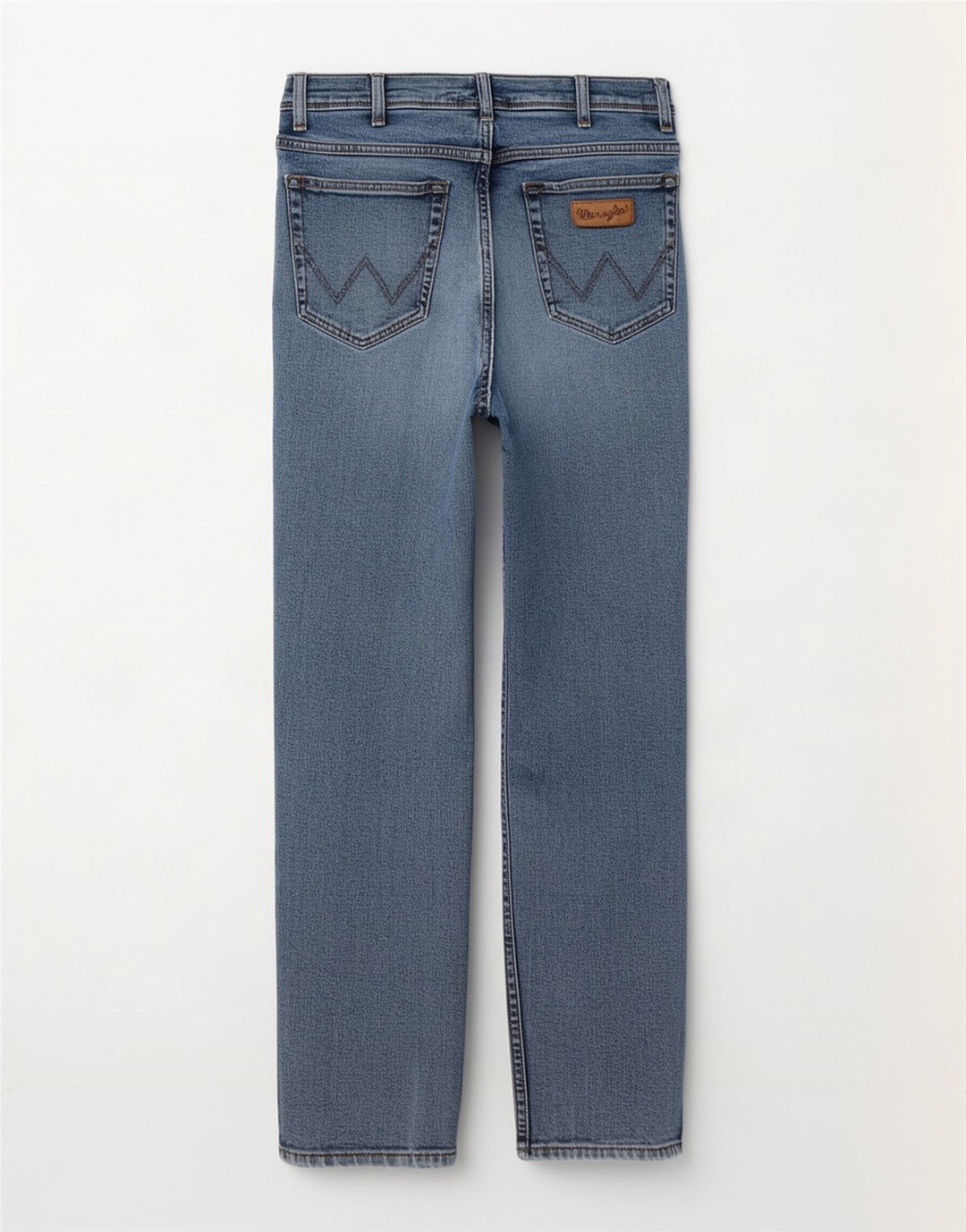 Wrangler Masculino Texas Straight Jeans W33 L32 Azul Algodão