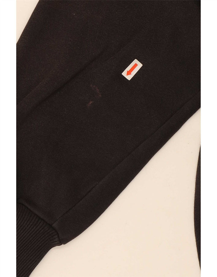 Puma Mens Graphic Moletom Jumper Médio Preto