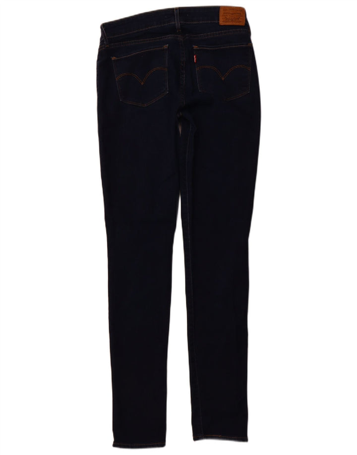 Calça jeans feminina LEVI'S 711 skinny W28 L32 azul marinho algodão