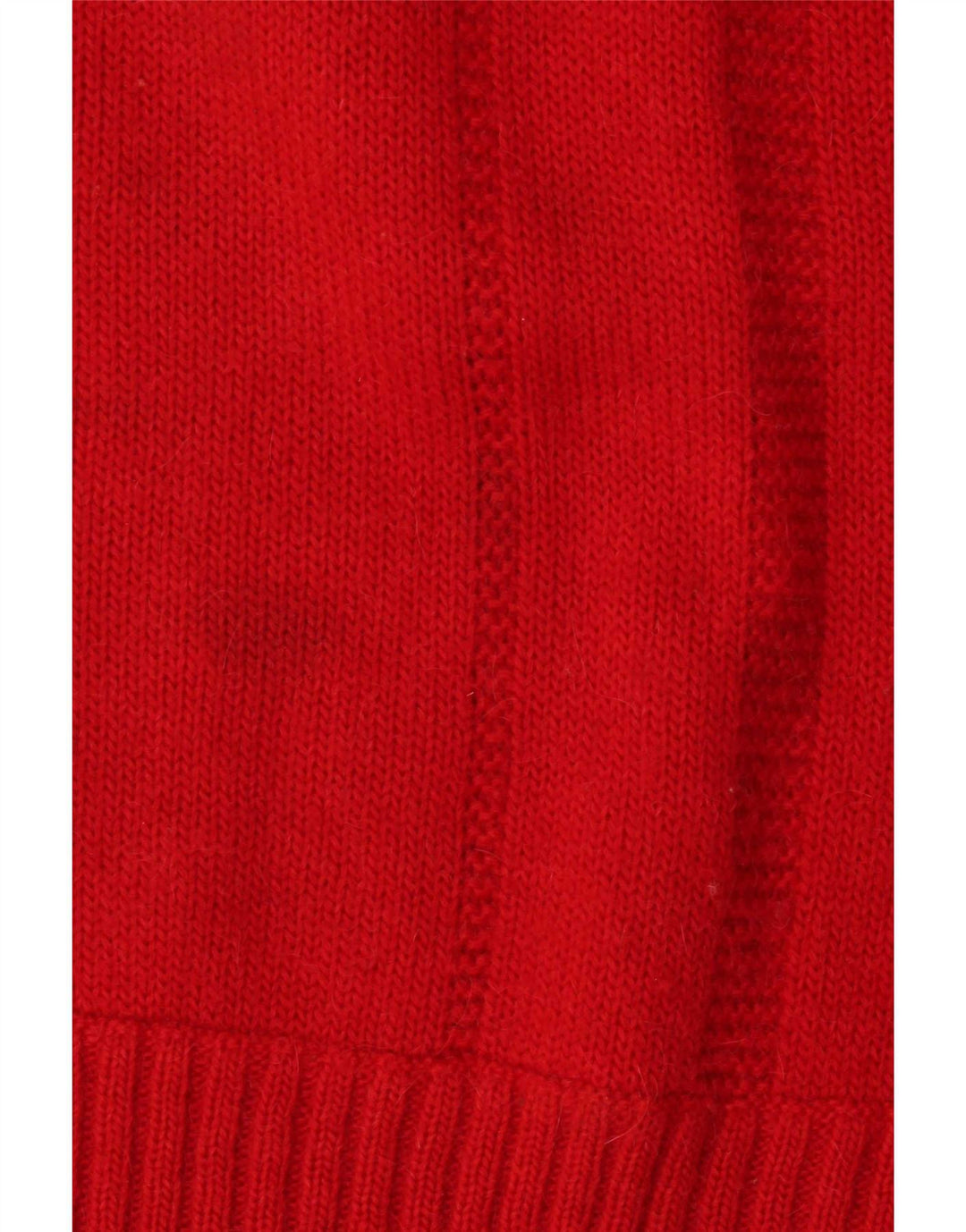 Suéter masculino com gola redonda da By American, médio vermelho Fair Isle