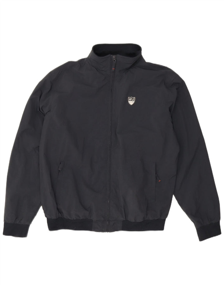 Jaqueta bomber masculina Rifle UK 46 3XL poliamida azul marinho