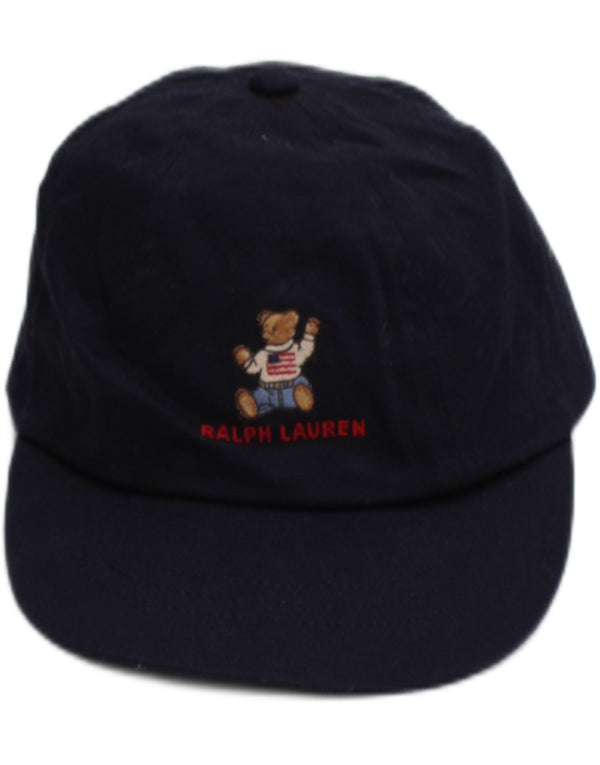 Ralph Lauren Boys Boné de beisebol gráfico tamanho único algodão azul marinho