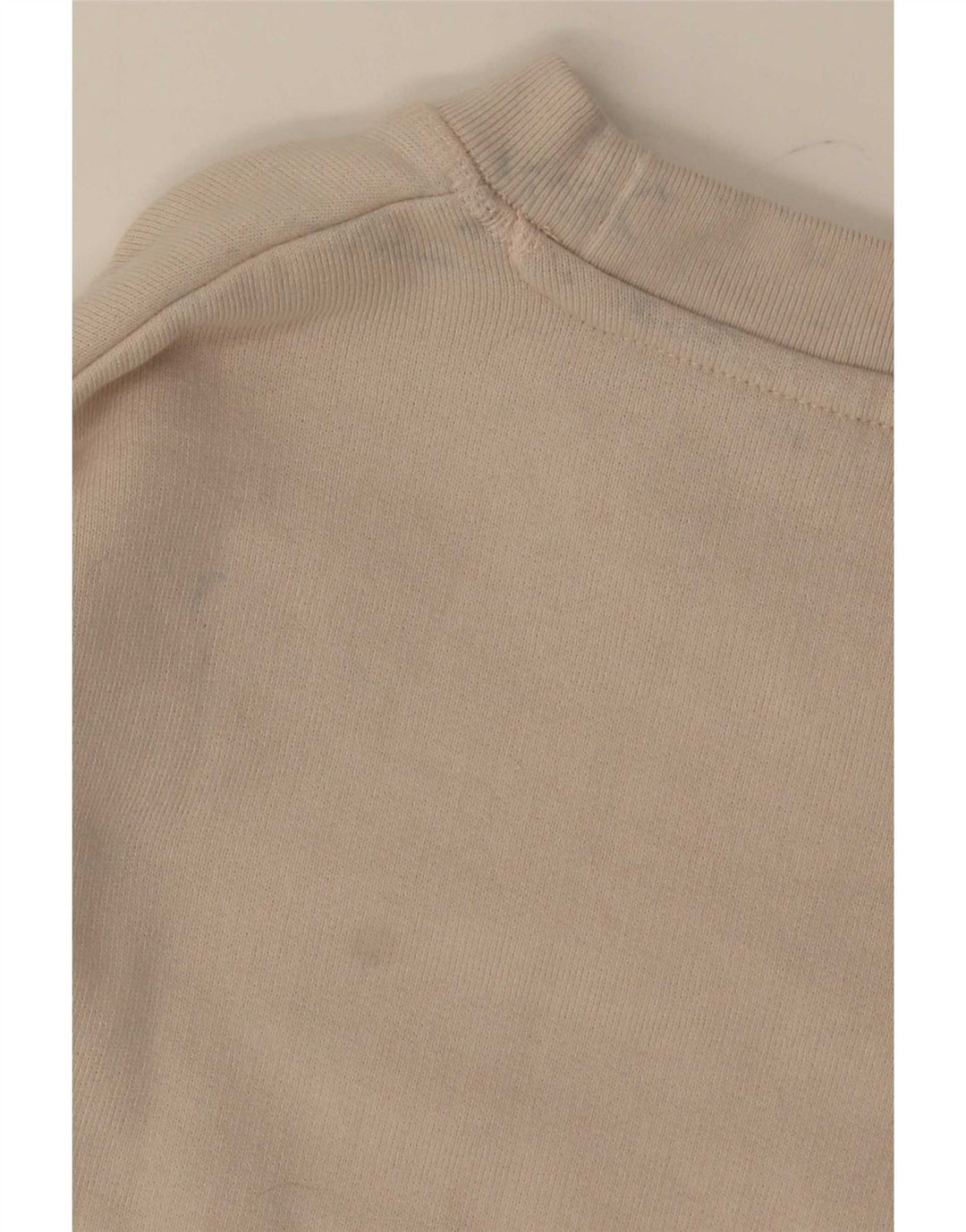 Suéter oversized feminino Levi's UK 10 pequeno algodão bege