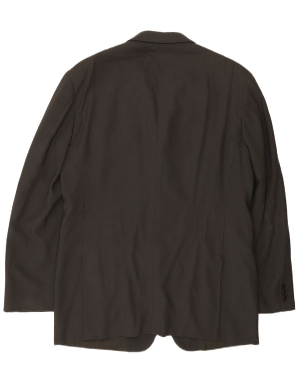 Jaqueta Blazer Masculina Cerruti 1881 com 3 Botões IT 52 XL Preto Cupro