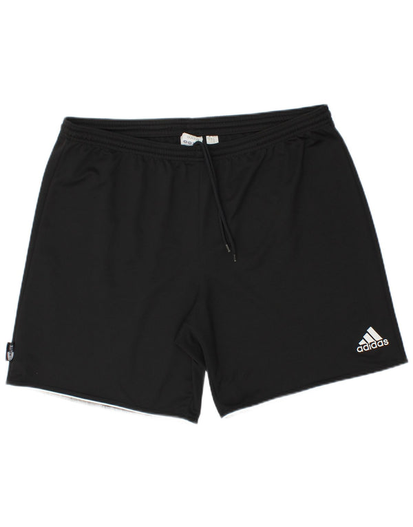 Adidas Mens Climalite Sport Shorts Grande Poliéster Preto