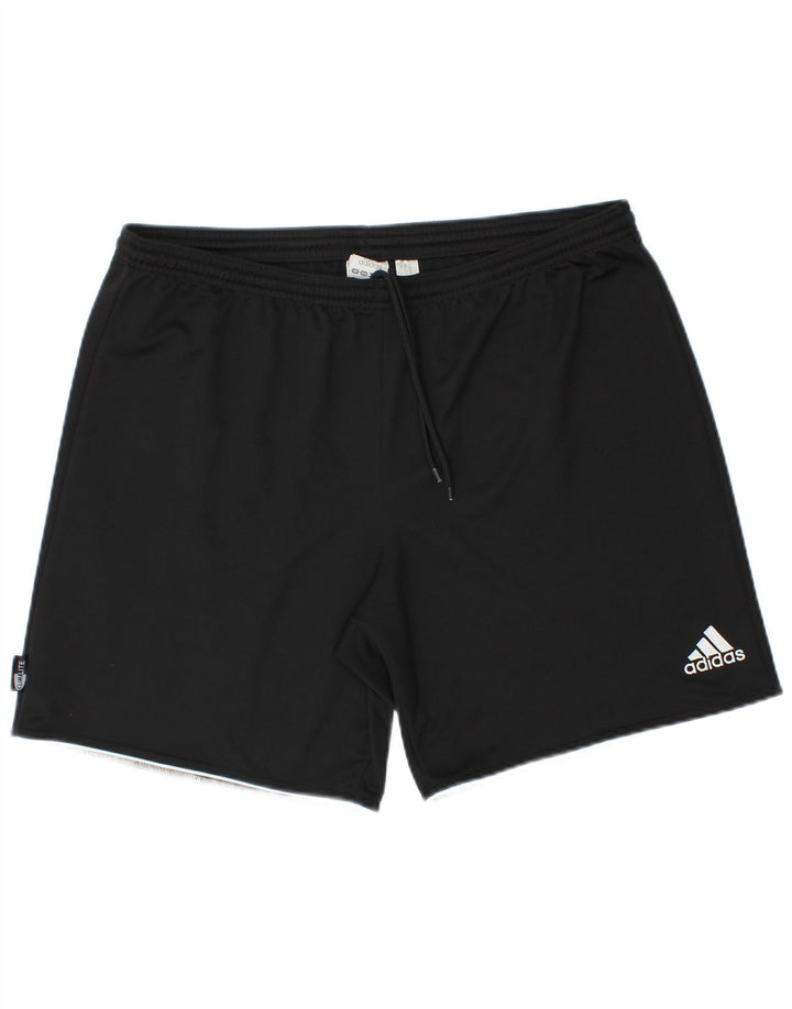 Adidas Mens Climalite Sport Shorts Grande Poliéster Preto