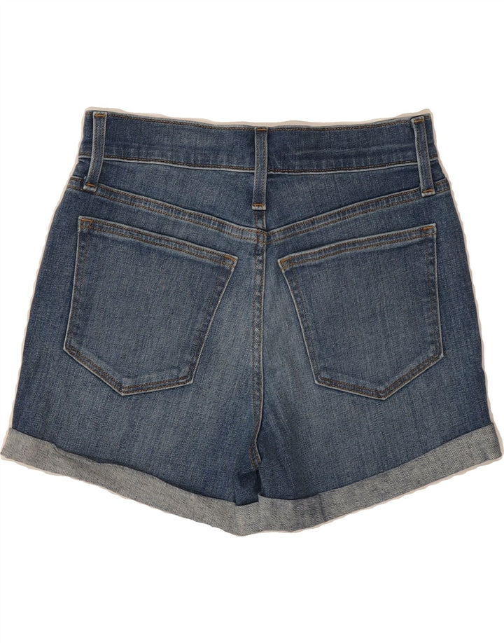 J. CREW Womens Denim Shorts W25 XS Blue Cotton Vintage J. Crew and Second-Hand J. Crew from Messina Hembry 