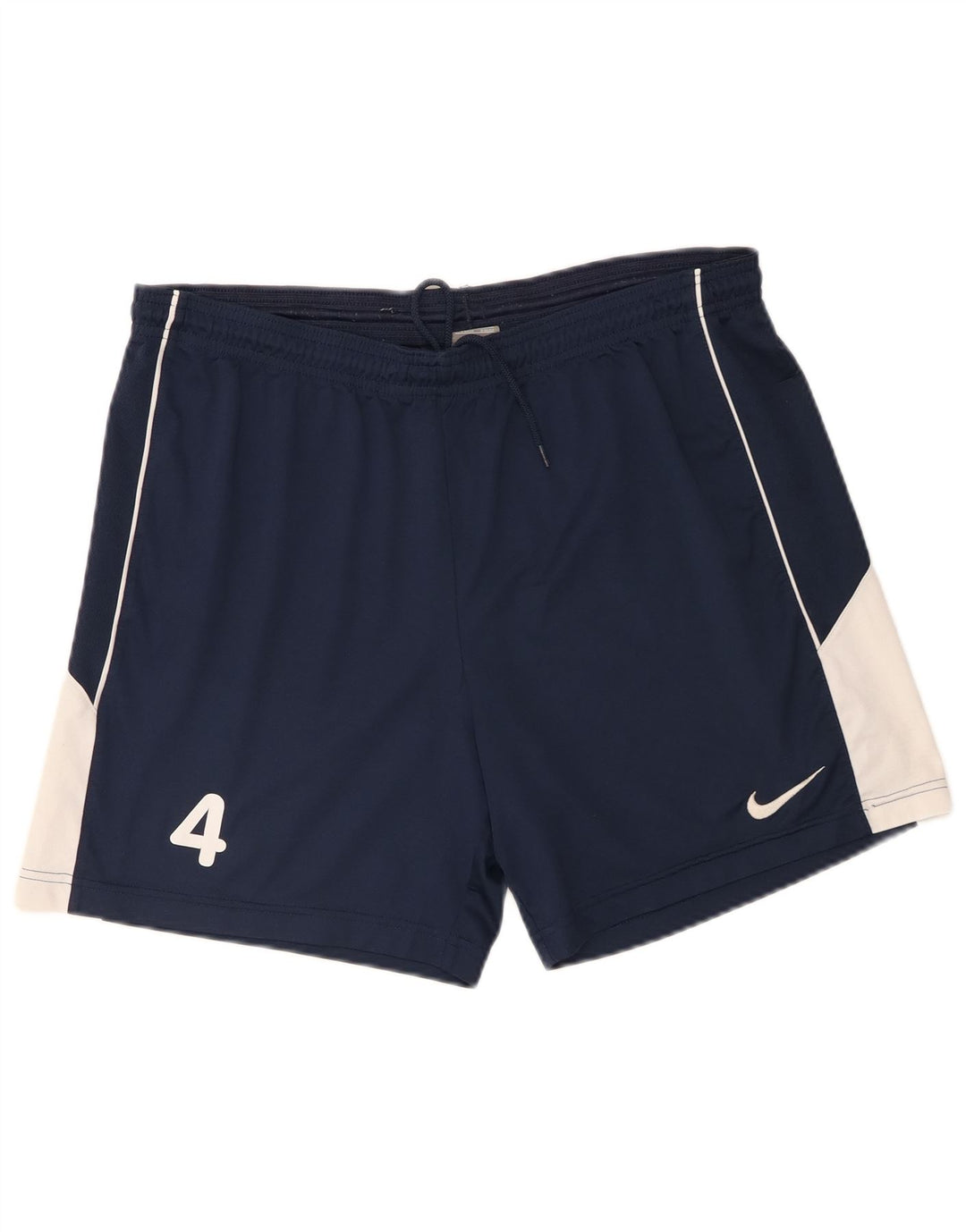 Bermuda Esportiva Masculina Nike Tamanho Grande Azul Marinho Colorblock Poliéster