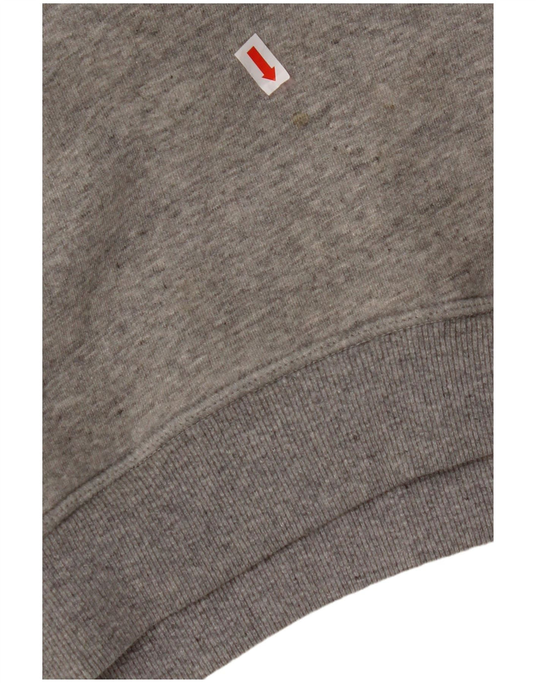 Jumper feminino com capuz grande JACK WILLS Reino Unido 10 algodão cinza pequeno