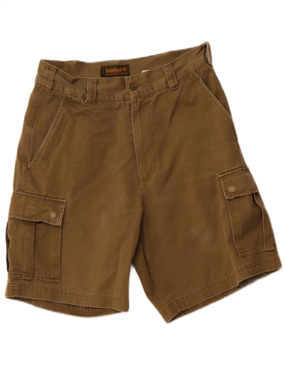 Shorts cargo masculino TIMBERLAND Weathergear W32 algodão cáqui médio