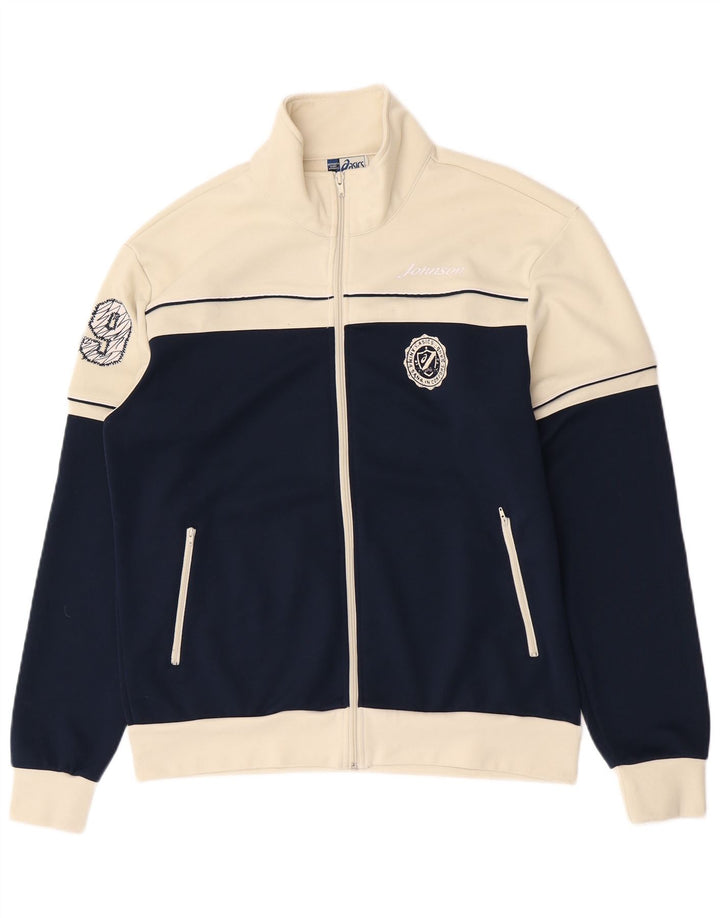 Fato de treino masculino Oasis Graphic Full XL azul marinho poliéster colorblock
