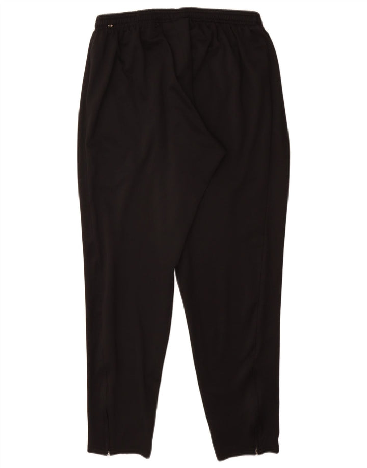 Calça de treino feminina NIKE Dri Fit UK 14 grande poliéster preto