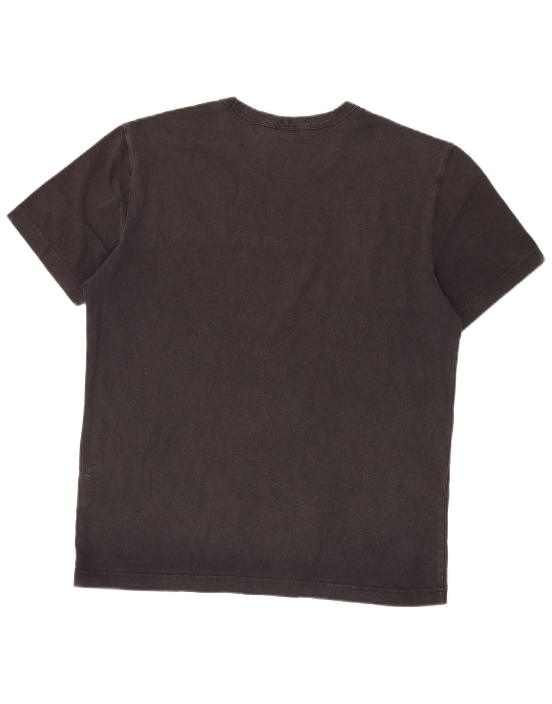 Camiseta gráfica masculina Champion de algodão preto médio