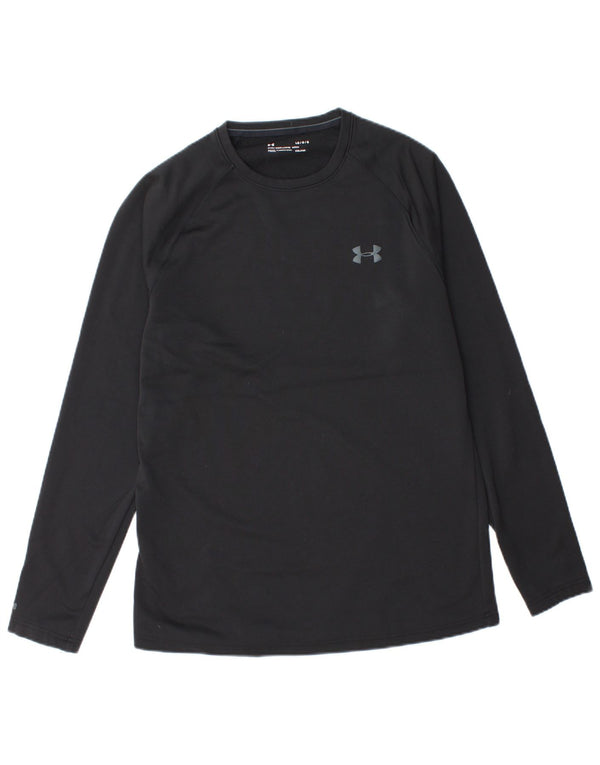 UNDER ARMOUR Mens Cold Gear Top Manga Longa Grande Preto