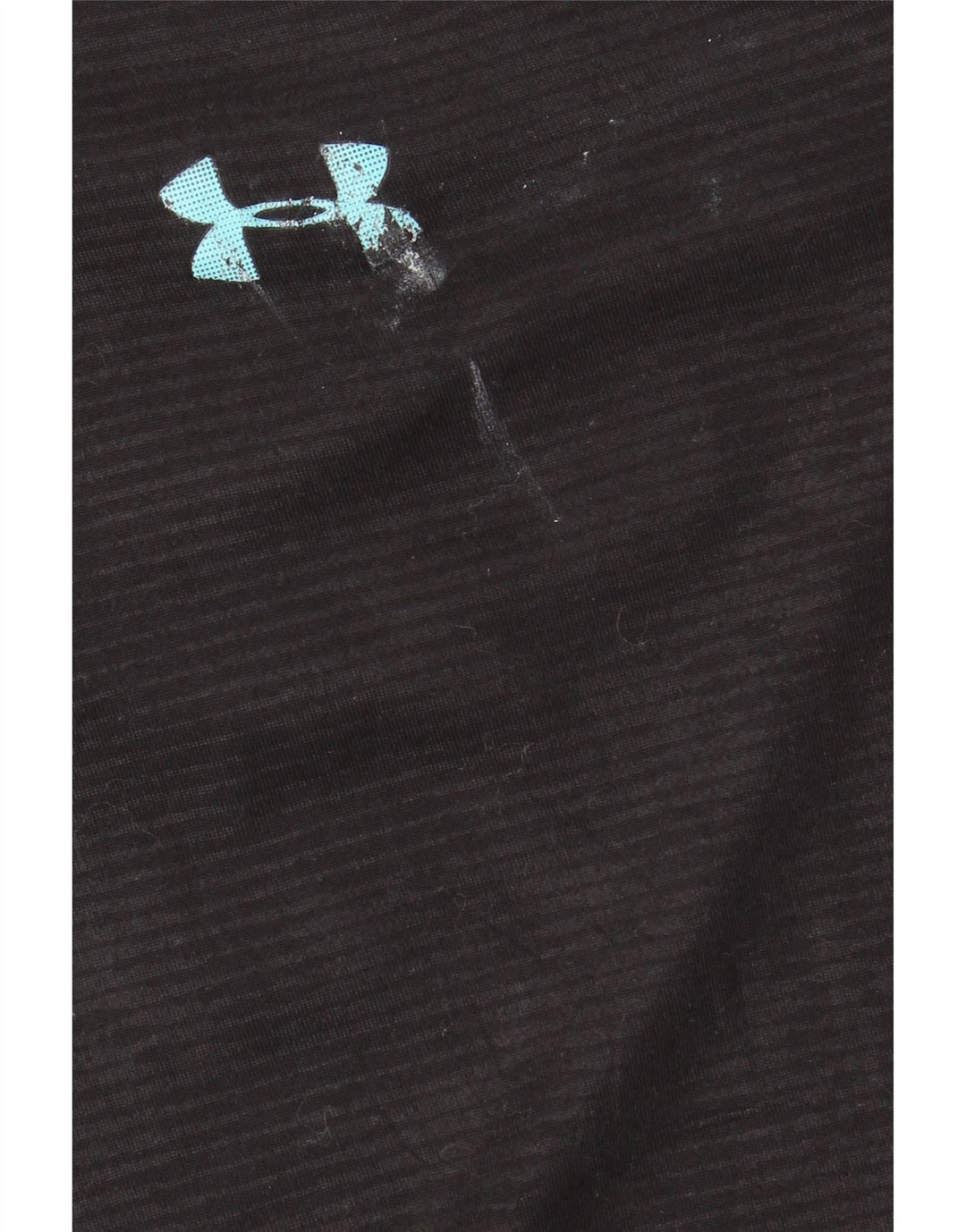 Under Armour Masculino Heat Gear Zip Neck Pulôver Treino Top Grande Preto