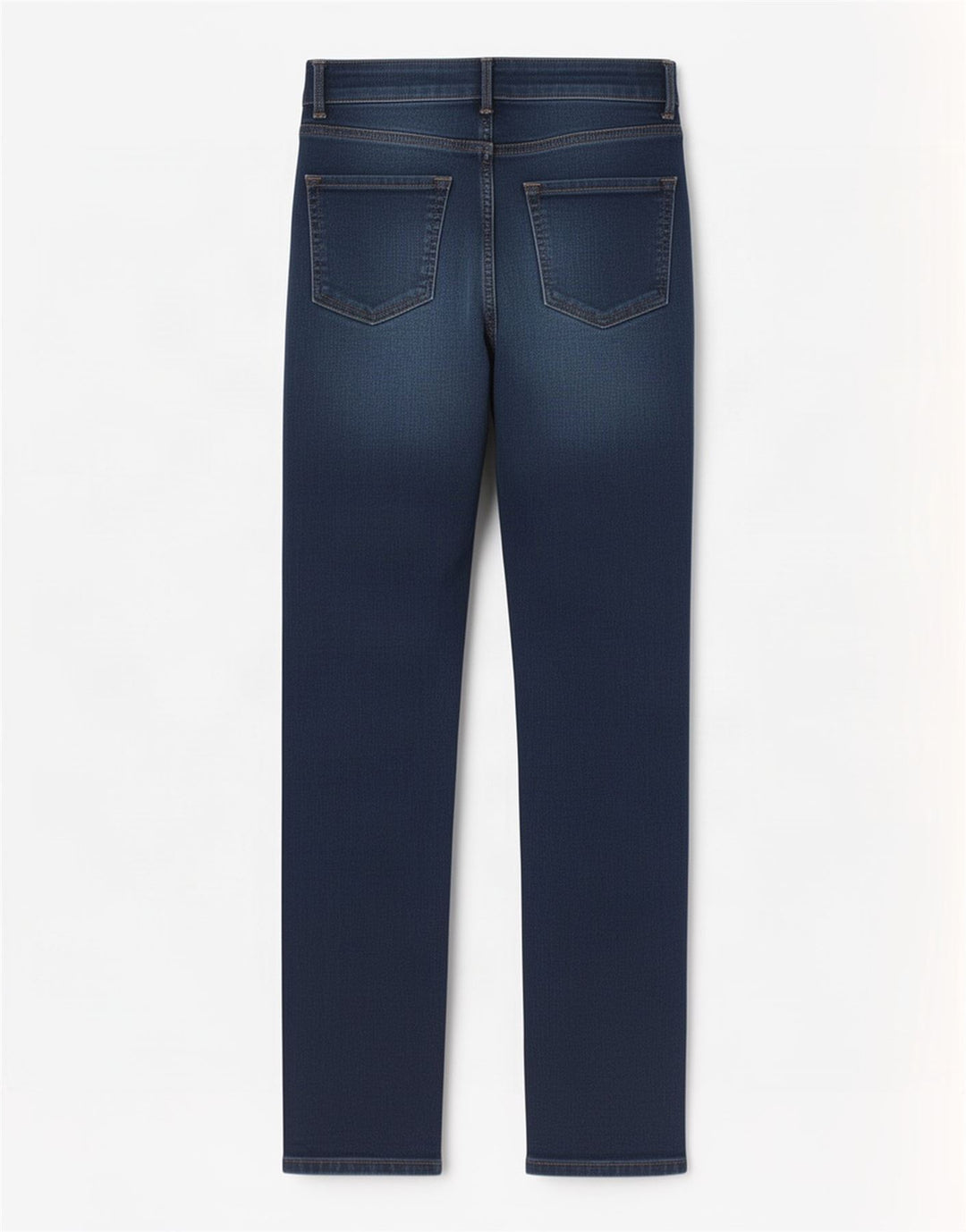 Jeans retos femininos Marks & Spencer Reino Unido 8 pequeno W36 L28 azul marinho