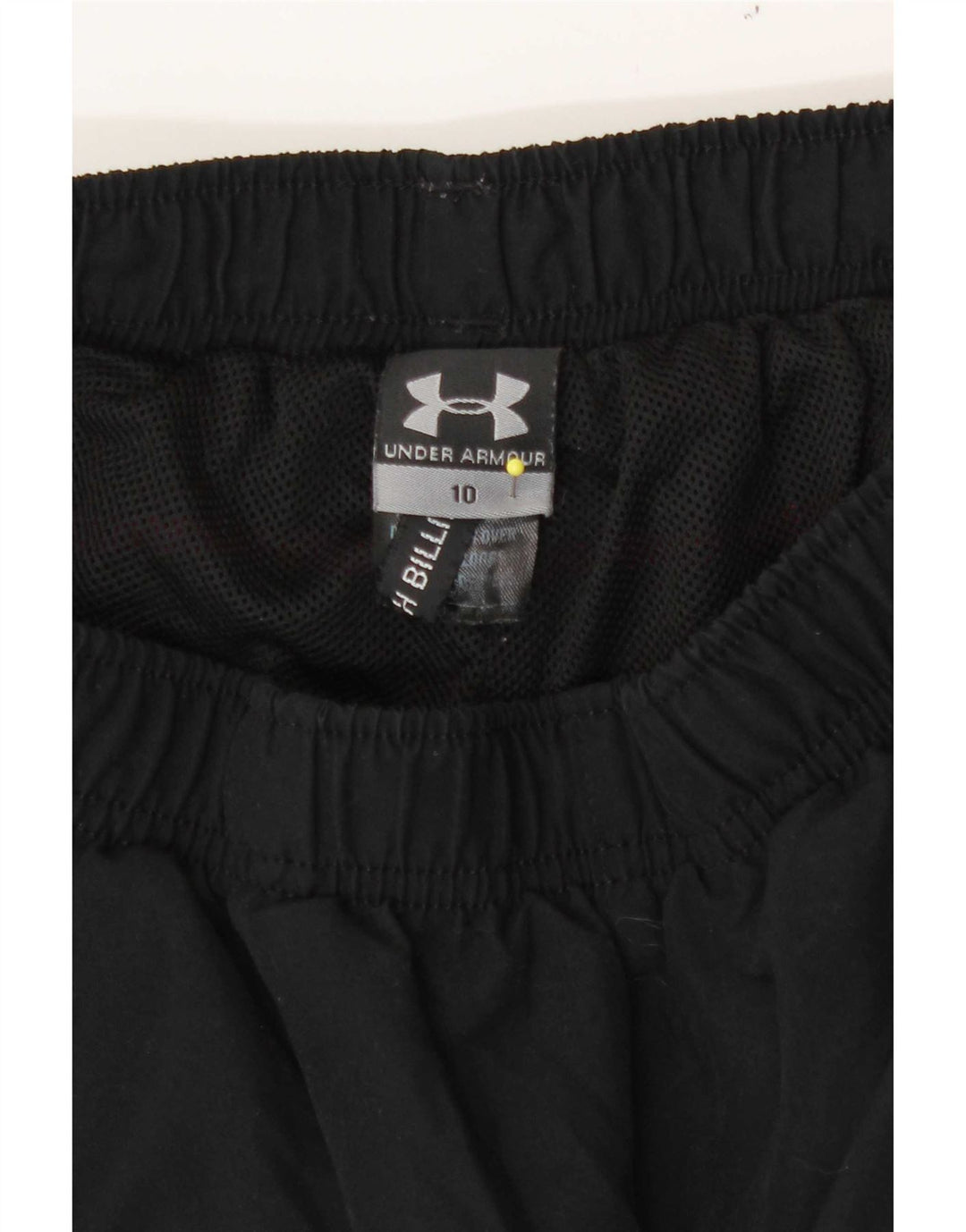 Calça de treino feminina Under Armour UK 10 poliéster preto pequeno