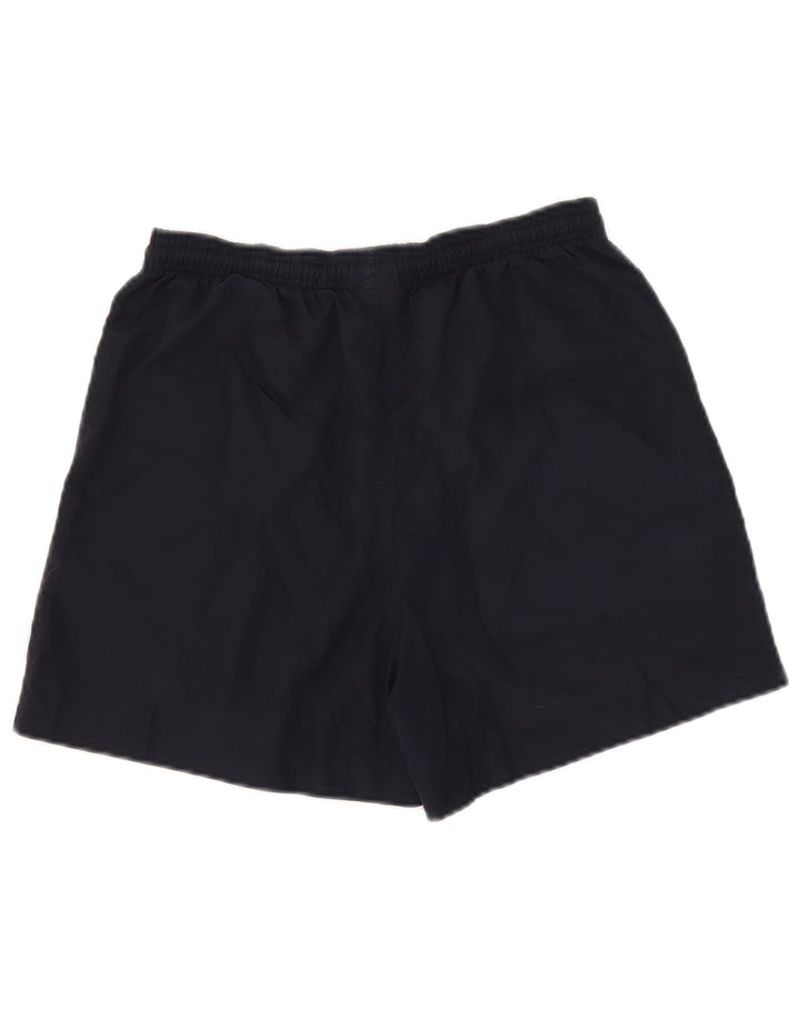Shorts esportivos femininos Adidas UK 12 poliéster azul marinho médio