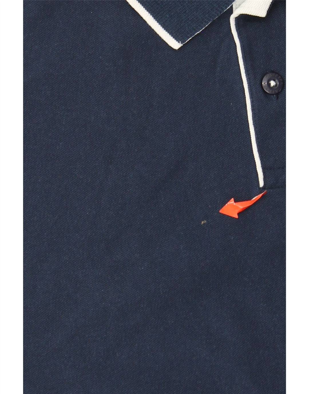 Camisa polo masculina Carrera 2XL algodão azul marinho