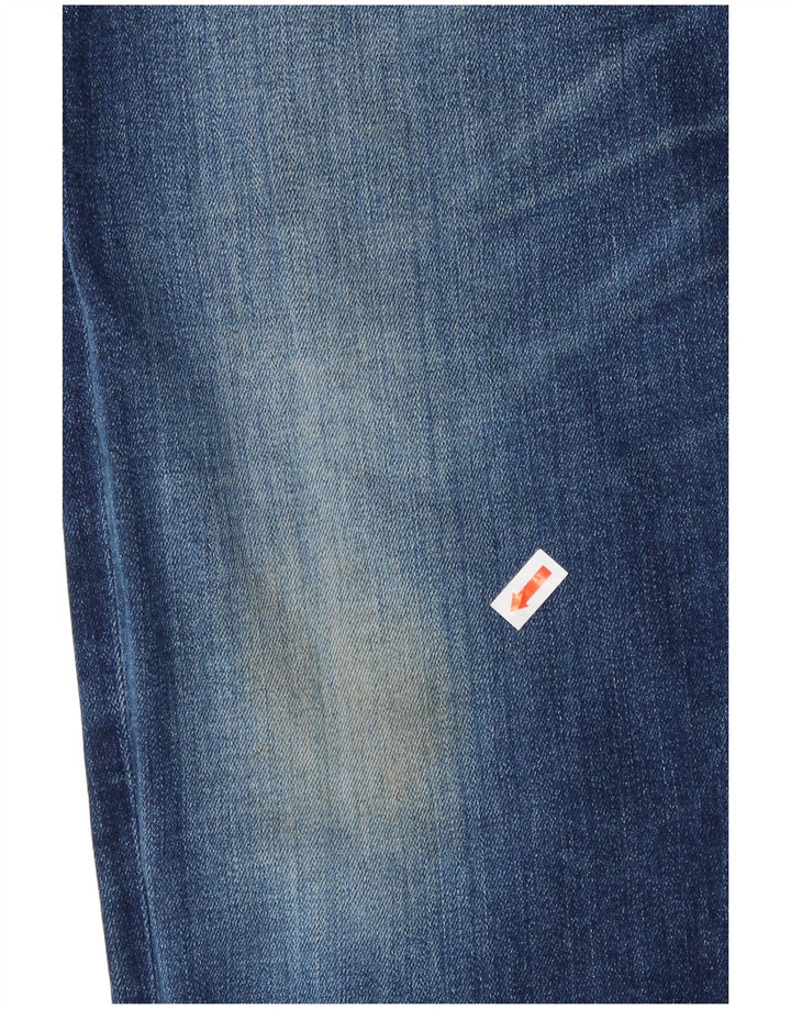 TOMMY HILFIGER Masculino Slim Jeans W32 L27 Azul Algodão