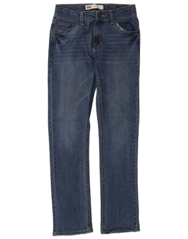 Jeans Levi's 511 Slim para meninas 13-14 anos W28 L30 Azul Algodão