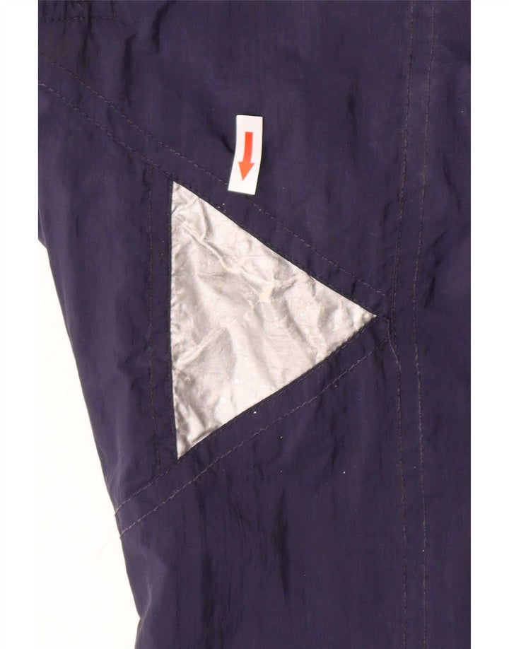 Macacão de esqui masculino vintage IT 48 médio azul marinho colorblock poliamida