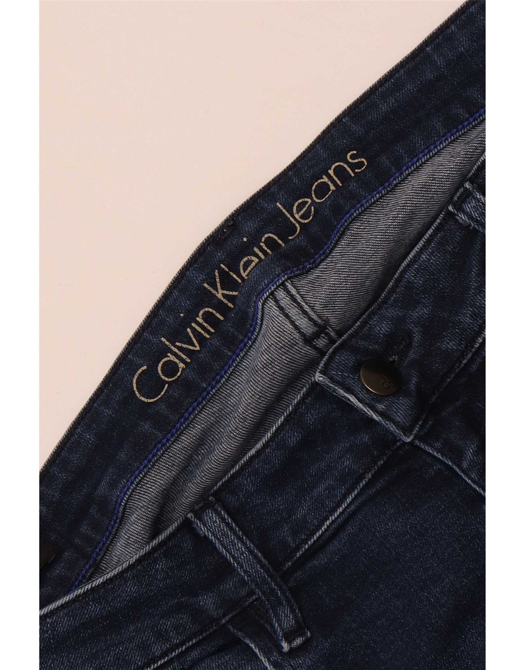 Calvin Klein Jeans Masculino Slim W36 L32 Azul