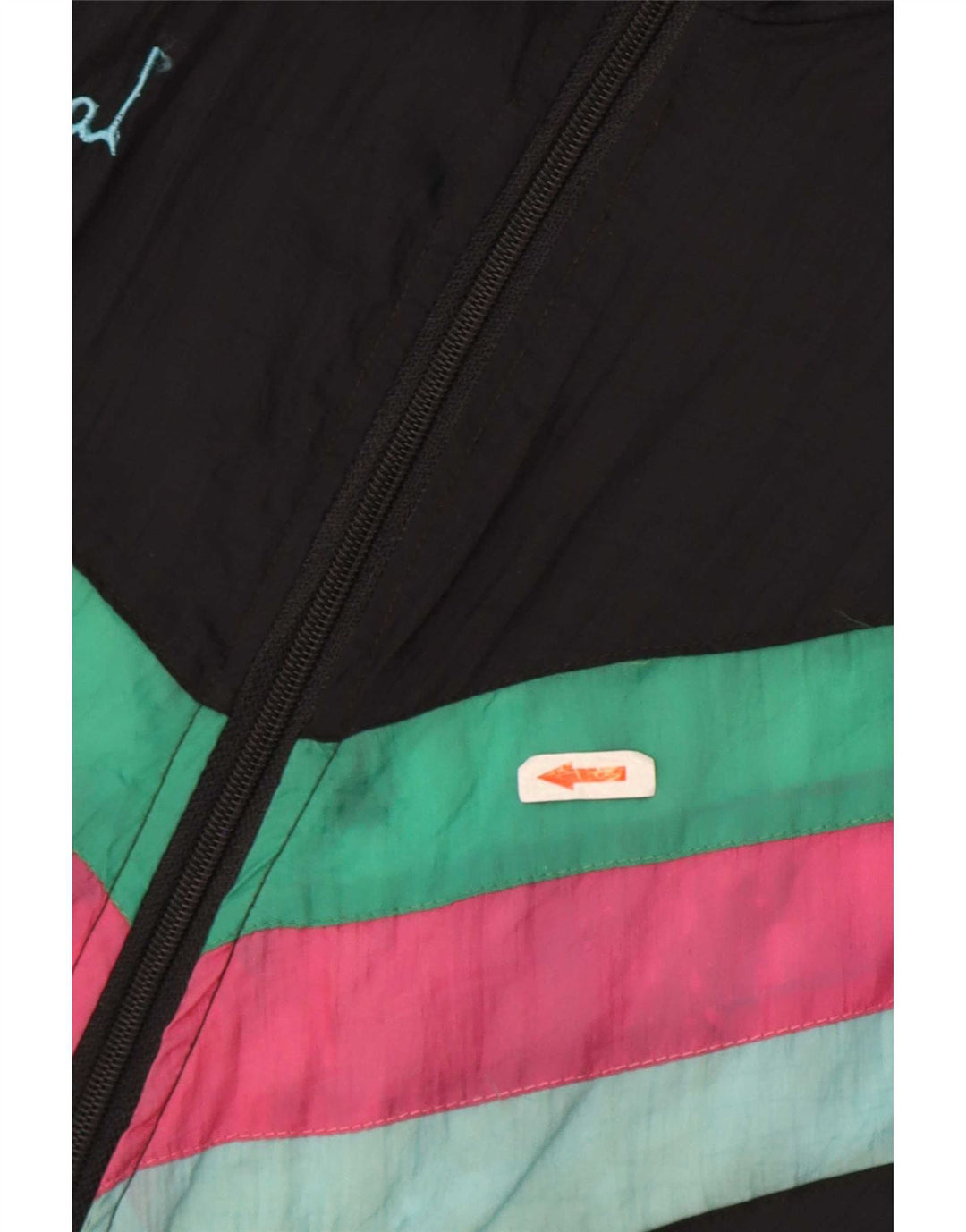 Jaqueta masculina de agasalho Creation XL preto Colourblock poliamida