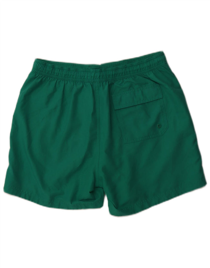 Shorts de natação masculino CALVIN KLEIN gráfico verde médio colorblock