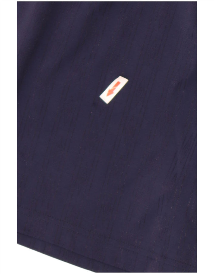 Shorts esportivos masculinos Umbro grandes poliéster azul marinho