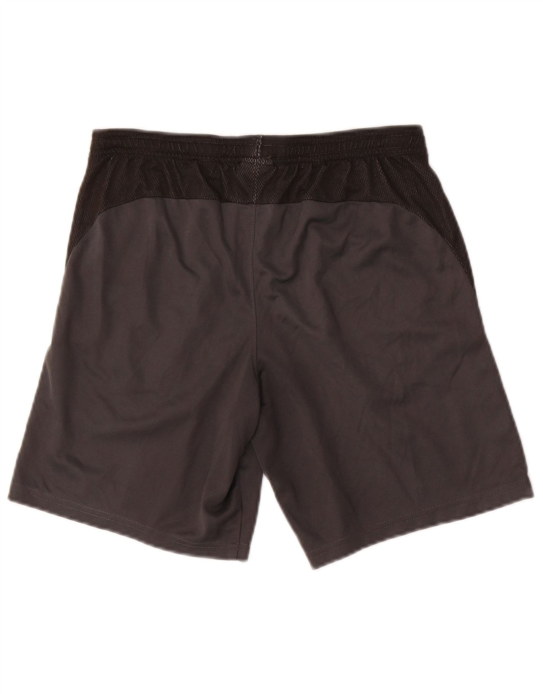 Shorts esportivos masculinos Nike Dri Fit pequeno cinza colorblock poliéster