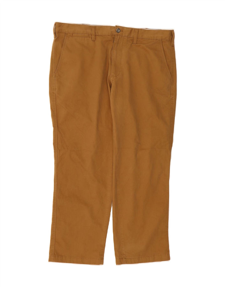 EDDIE BAUER Mens Straight Chino Trousers W38 L30 Beige Cotton Vintage Eddie Bauer and Second-Hand Eddie Bauer from Messina Hembry 