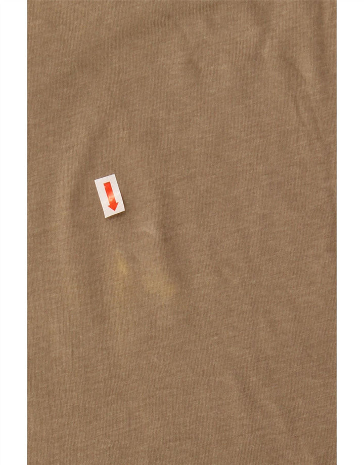 Camiseta feminina Zara UK 14 cinza médio