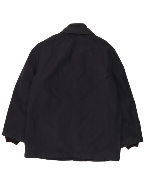 Casaco corta-vento masculino Fay UK 42 XL azul marinho poliéster