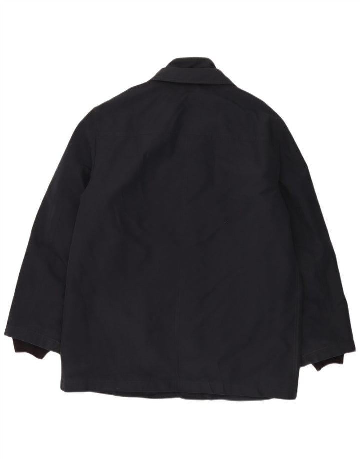 Casaco corta-vento masculino Fay UK 42 XL azul marinho poliéster