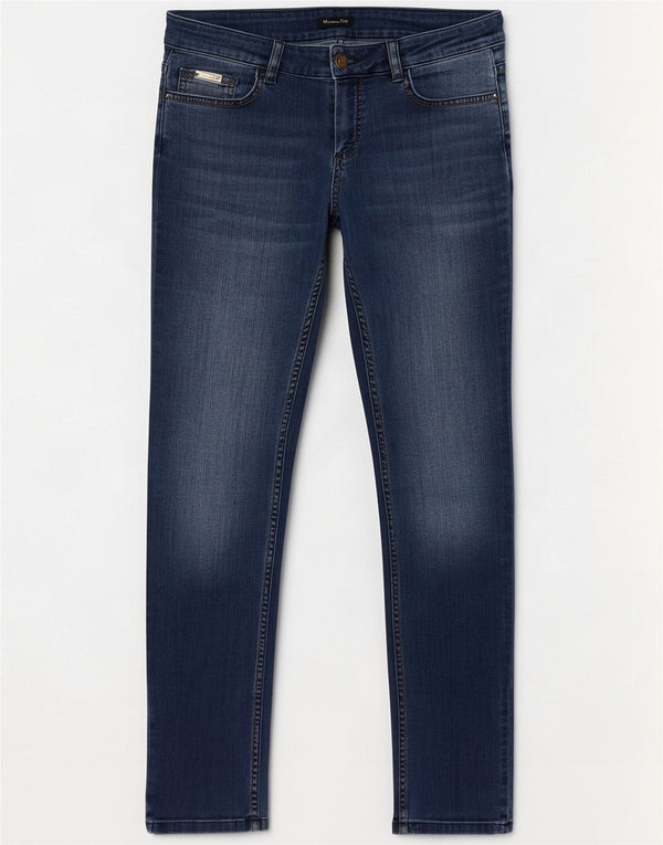 Massimo Dutti Womens Slim Jeans EU 40 Médio W30 L31 Azul