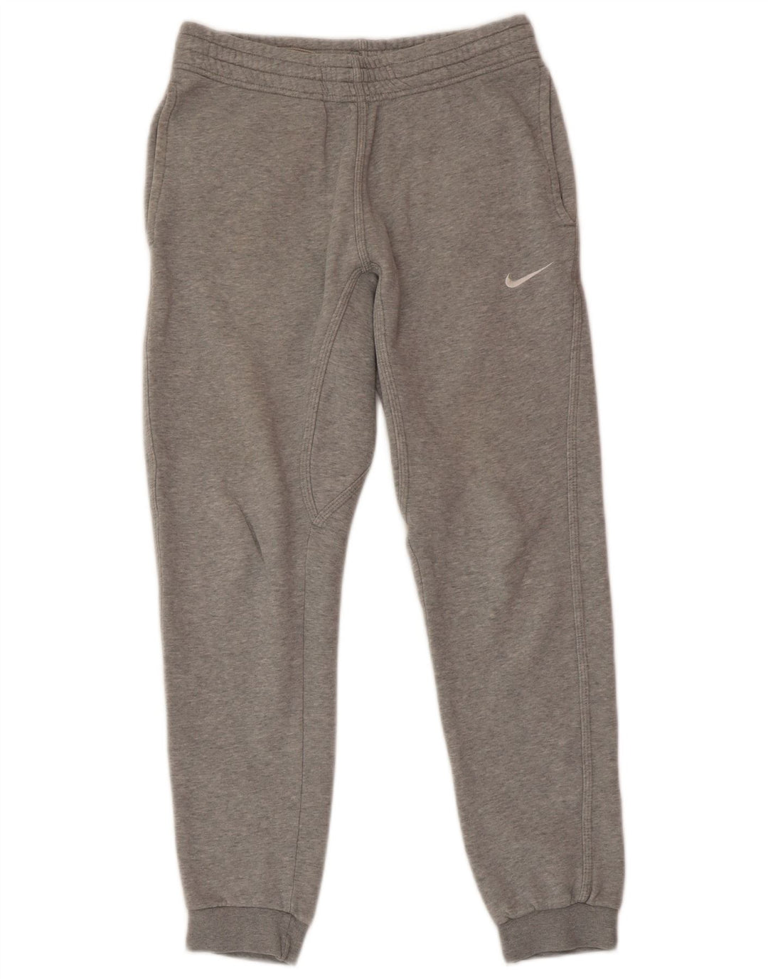 Calça de treino masculina NIKE Joggers pequeno cinza algodão