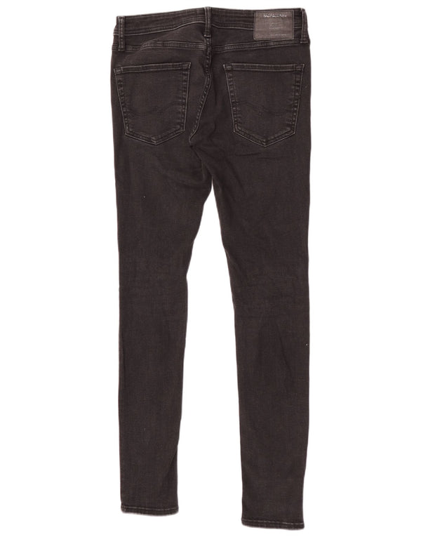 Jeans skinny masculino Jack & Jones W30 L32 algodão preto
