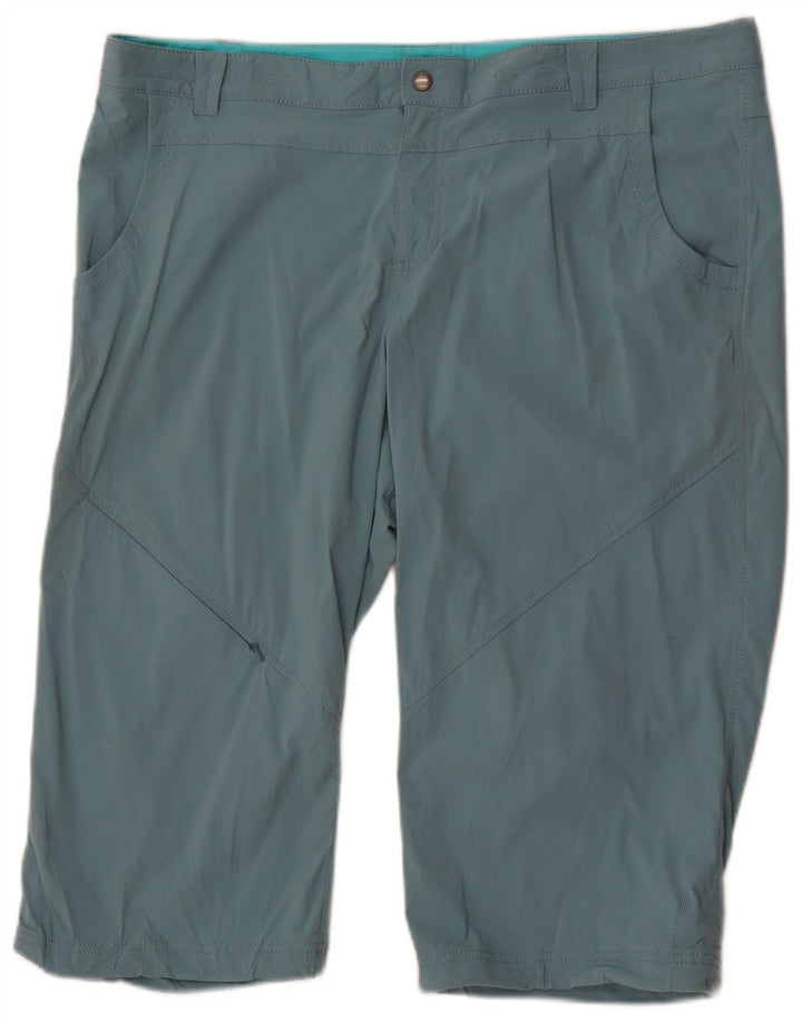 Bermuda feminina Eddie Bauer feminina casual US 18 2XL W40 L17 azul