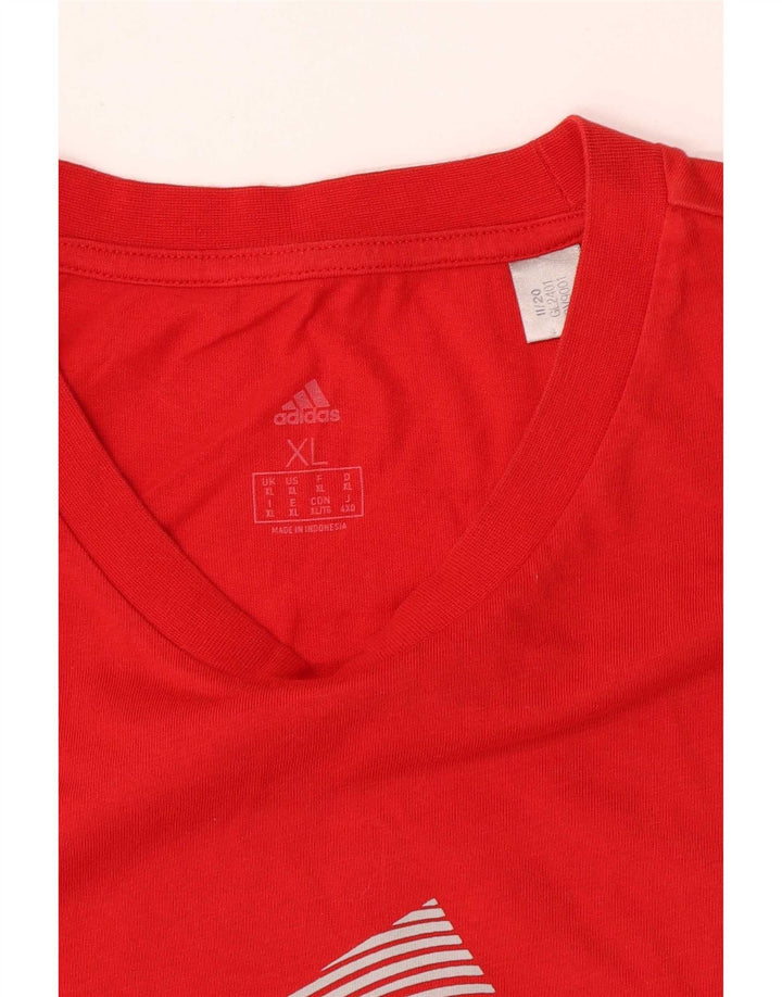 Adidas Camiseta Masculina Graphic Top XL Vermelho