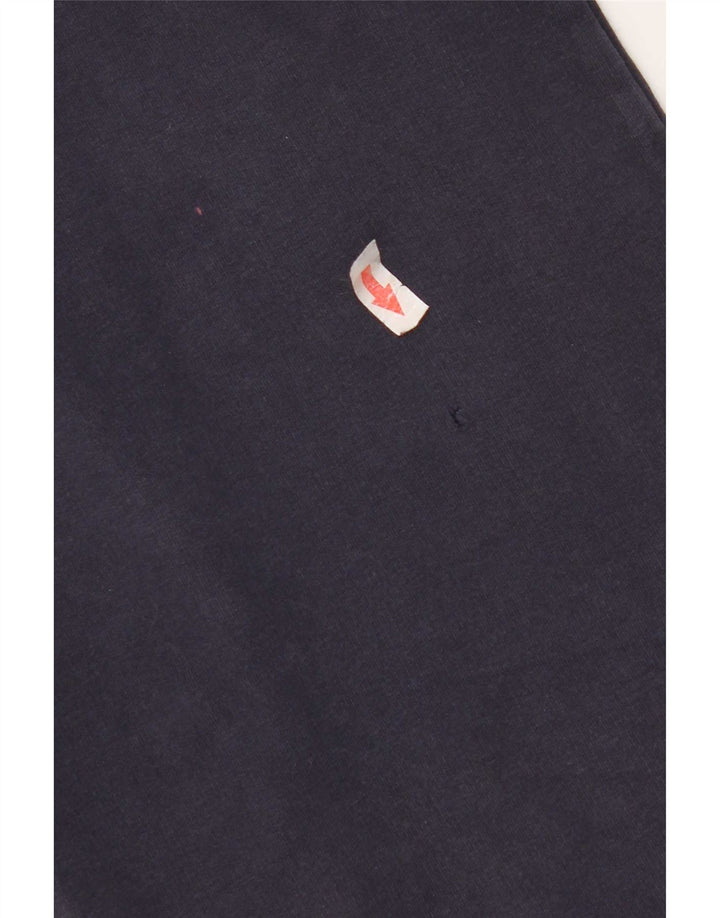 Leggings femininas Marks & Spencer Reino Unido 16 grande algodão azul marinho