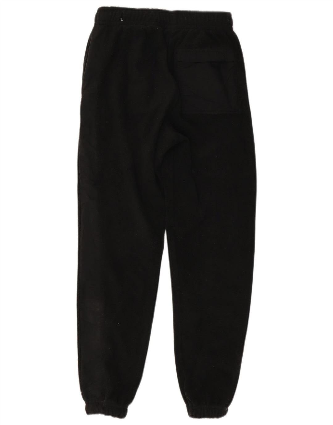 NIKE Womens Fleece Tracksuit Calças Joggers UK 6 XS Poliéster Preto