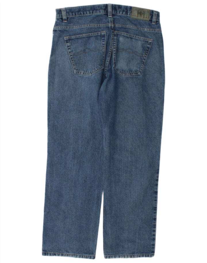 Jinglers Jeans retos masculinos W34 L30 algodão azul