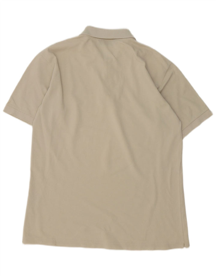 Camisa polo masculina Kappa grande algodão branco