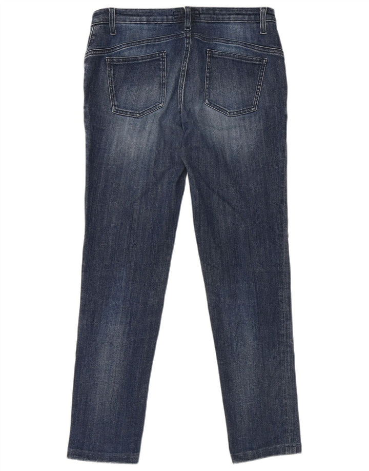 Trussardi Jeans Slim Feminino W28 L28 Azul Algodão