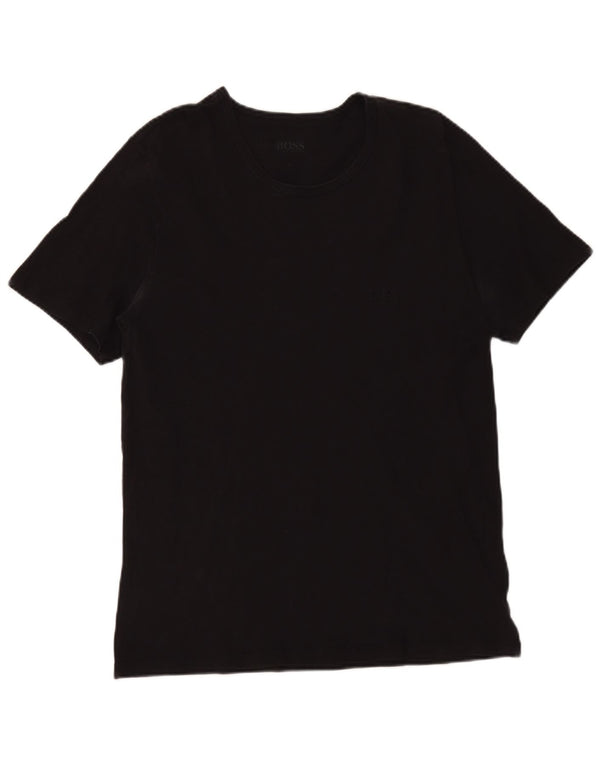 Camiseta masculina Hugo Boss Top XL preto elastano