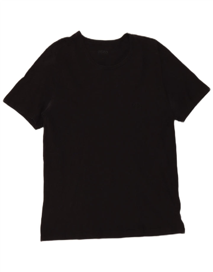 Camiseta masculina Hugo Boss Top XL preto elastano